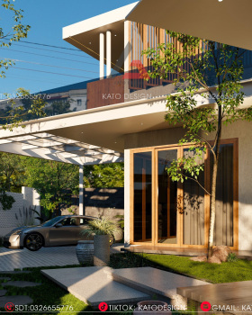 别墅庭院2层住宅丨KATO设计