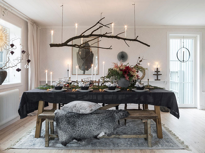 瑞典乡村农场温馨圣诞家居设计-11
