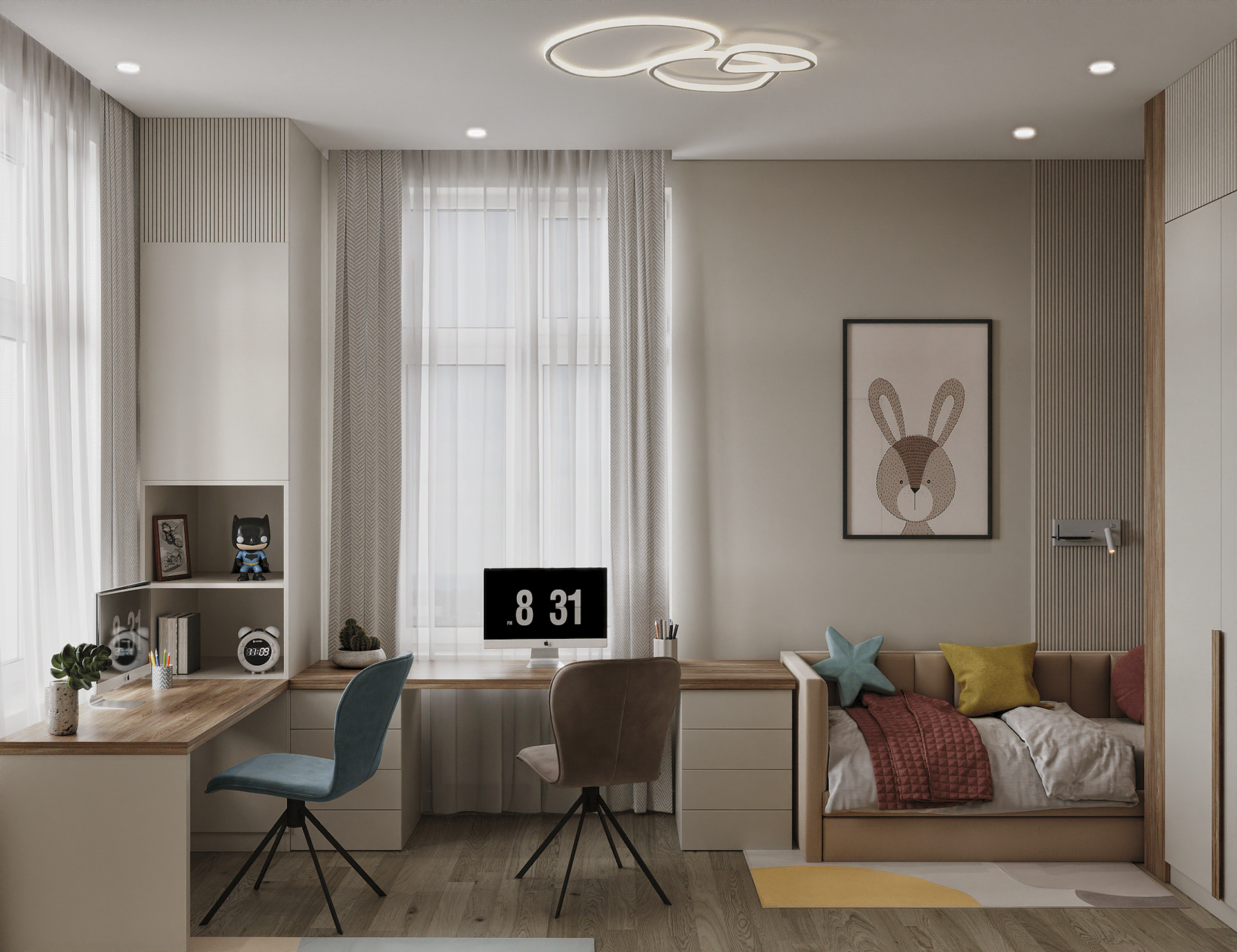 80 平米公寓可视化设计-11