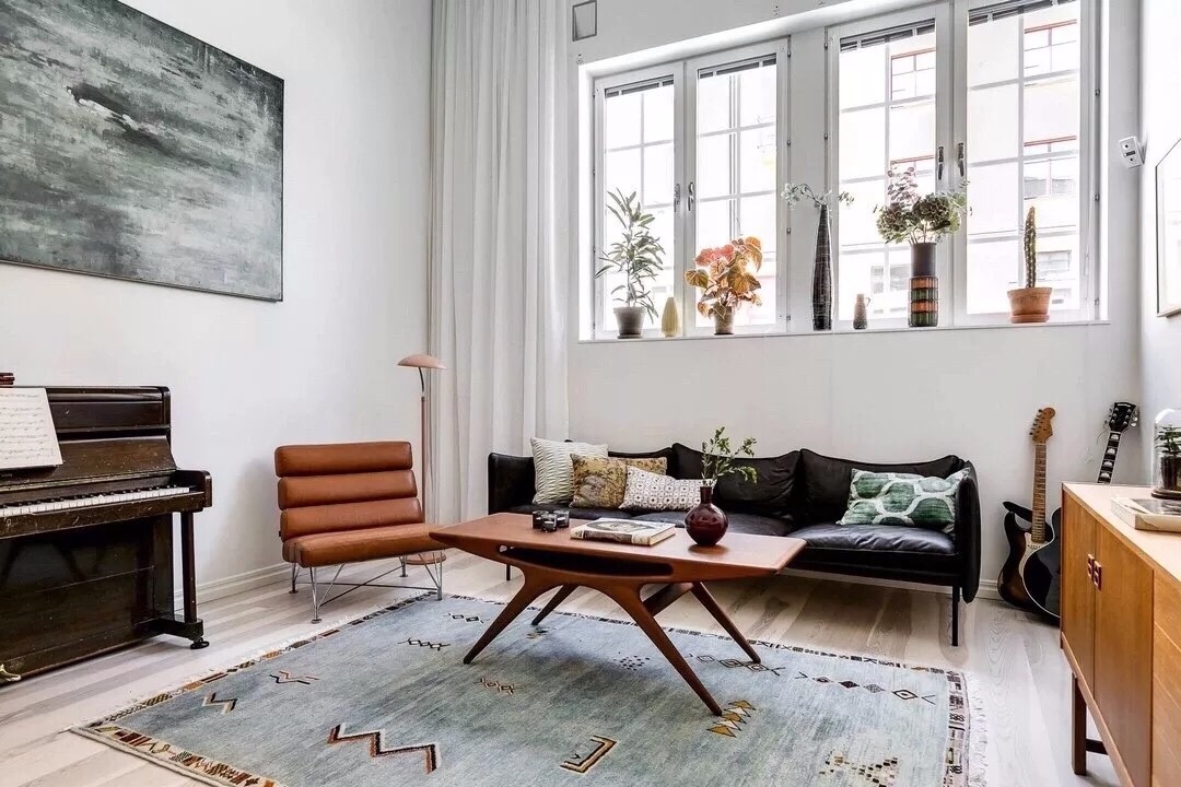 斯德哥尔摩 130㎡复古风住宅设计-9