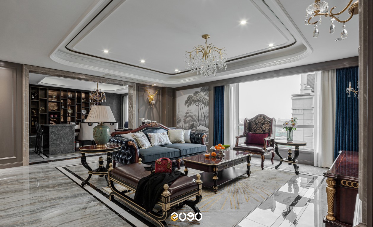 新时代文艺复兴风格室内设计案例丨中国杭州-13