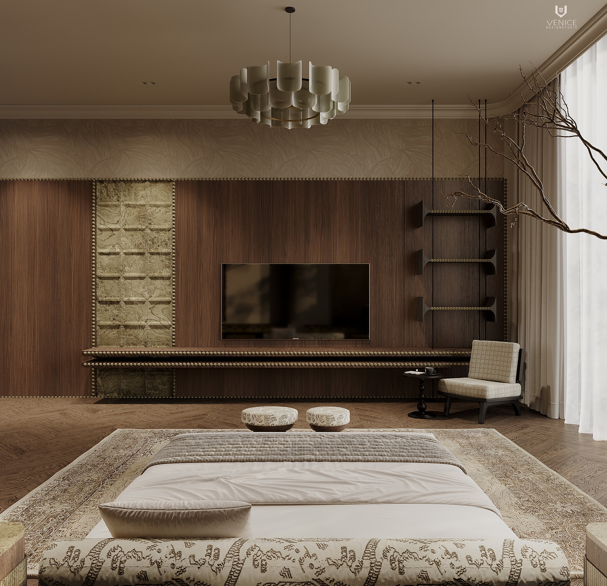 主卧室设计丨Mohammed Yossef-14