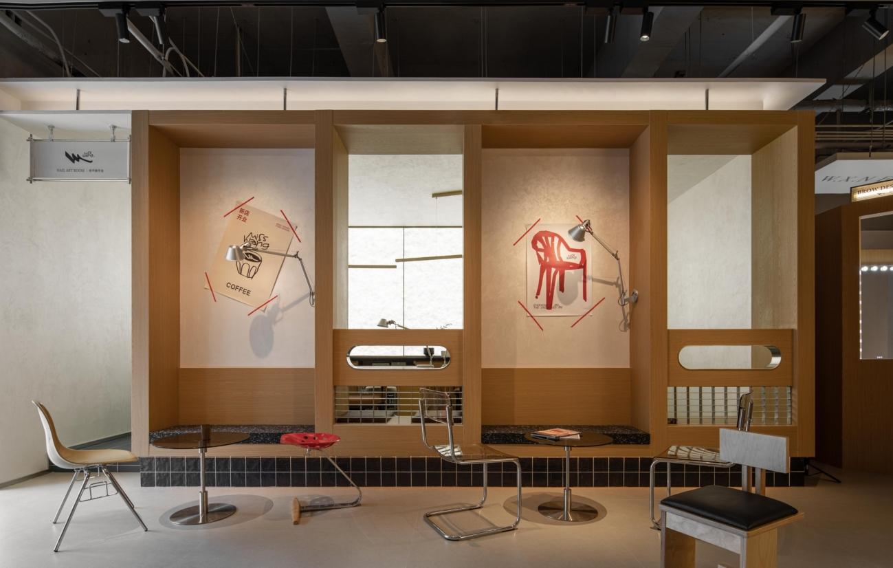 朴生设计 | 将咖啡店氛围于女性美业-28