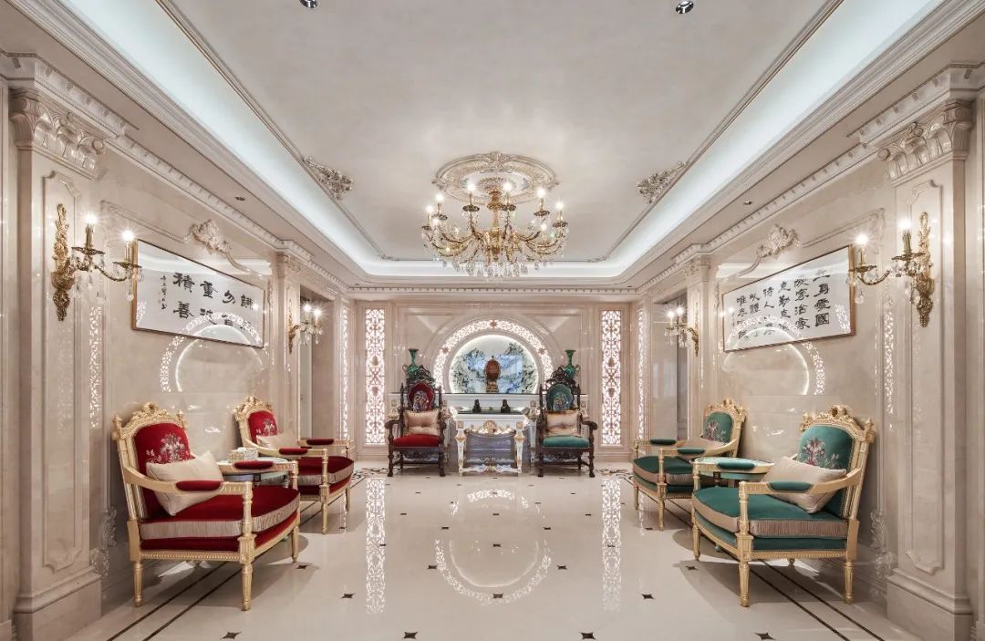 梦湖山庄 · 洛可可风格下的法式宫廷梦丨中国杭州丨巨尧空间设计-19