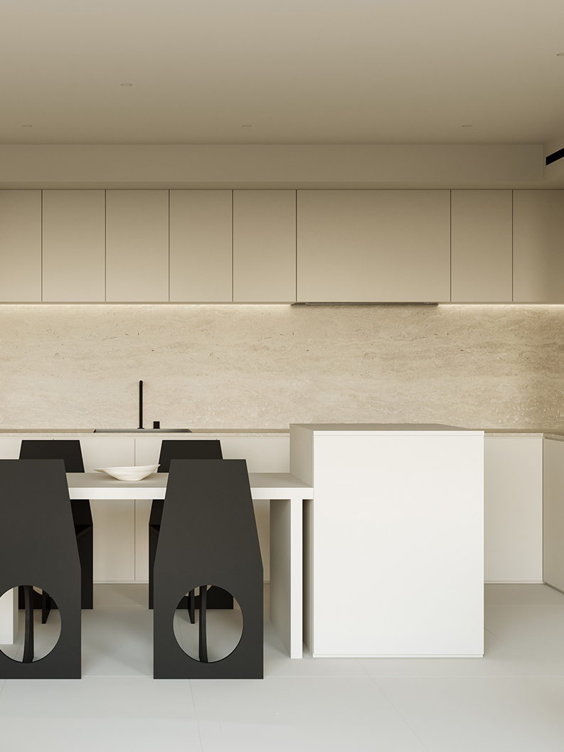 120㎡ 纯净极简的家-1