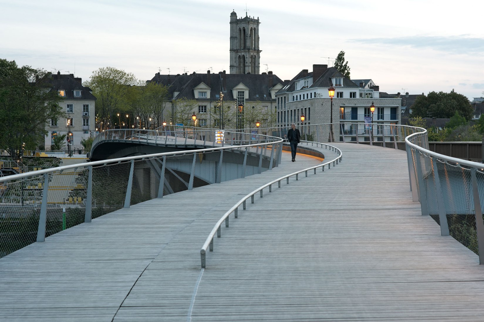 Dietmar Feichtinger塞纳河人行天桥丨法国丨Dietmar Feichtinger Architectes-33