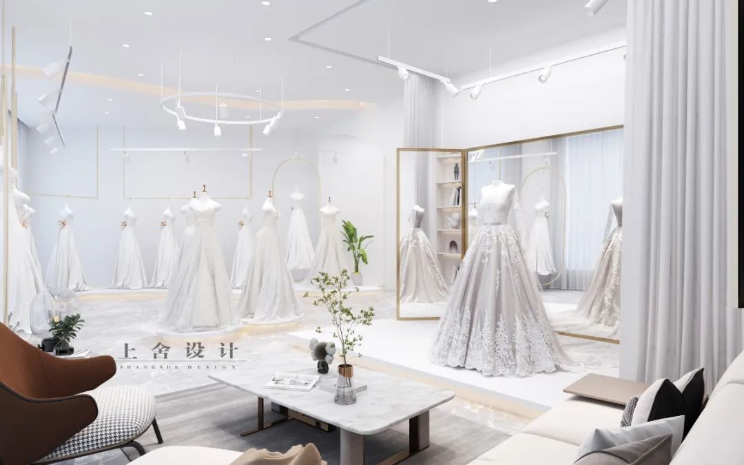 若白婚纱店丨中国上海丨上舍设计-26