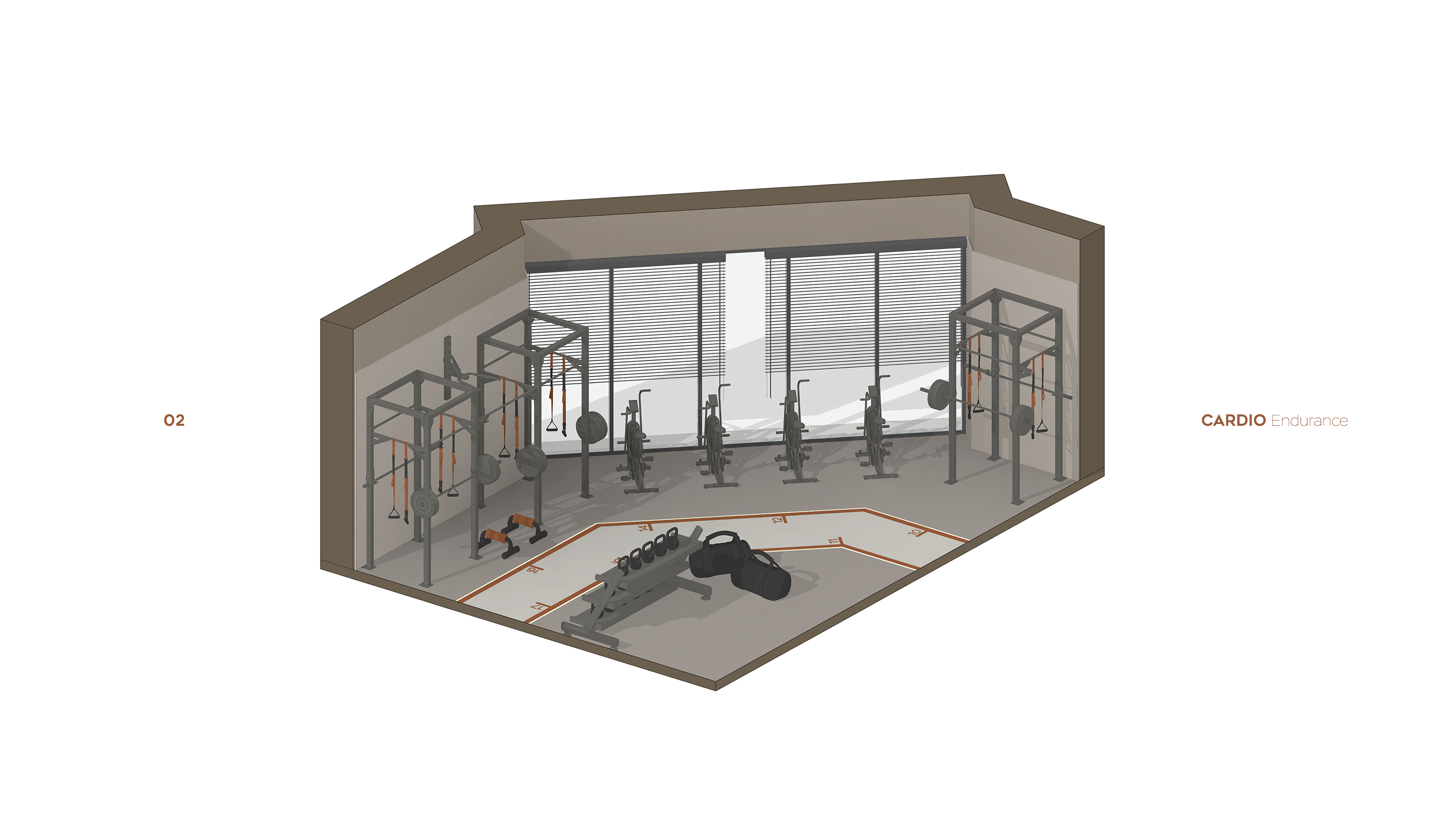 流氓健身俱乐部丨沙特阿拉伯利雅得丨Dusk Architecture-27
