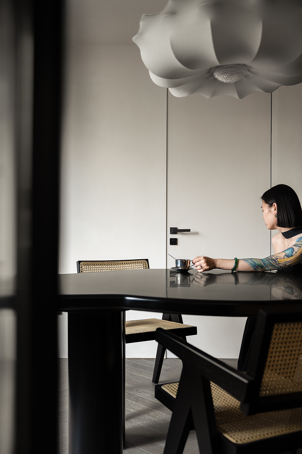 安徽合肥庐月湾 140㎡极简私宅丨中国合肥丨量子空间设计-29