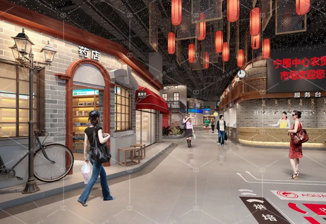 未来社区理念下，农贸综合体成为最佳CP！-95