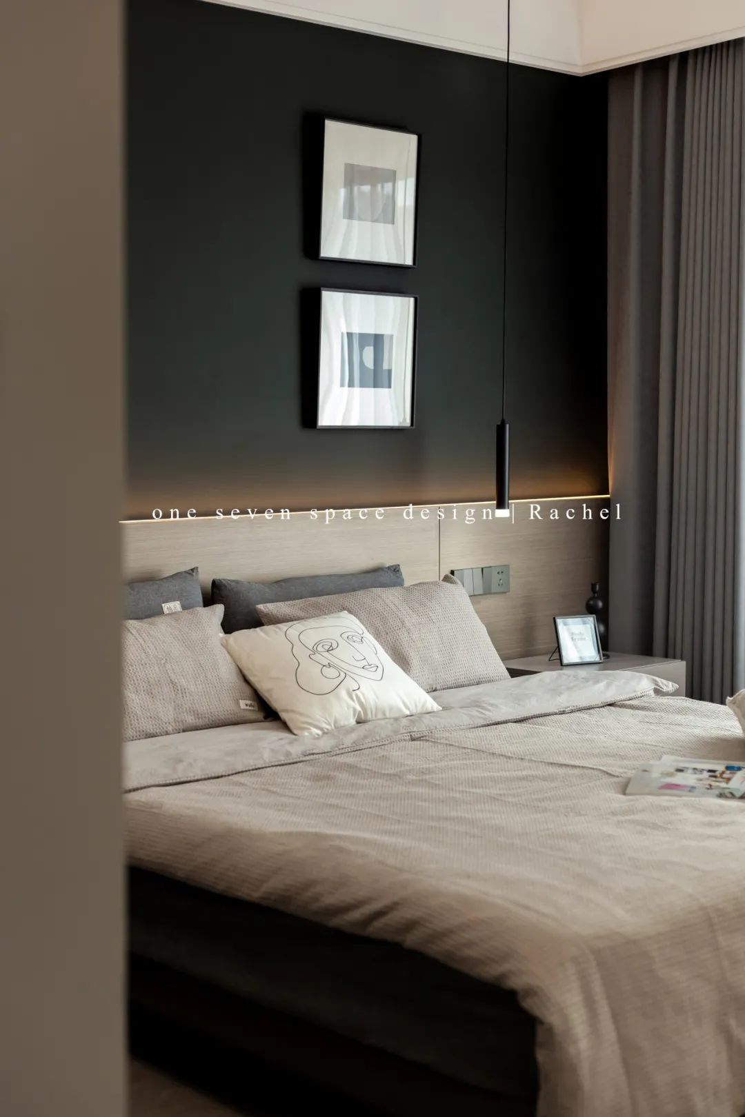 流淌岁月 · 港府四期现代家居设计丨one seven space design-78