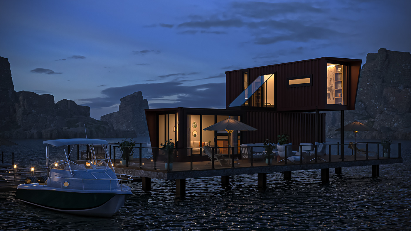 工业住宅|Container Marine House-0