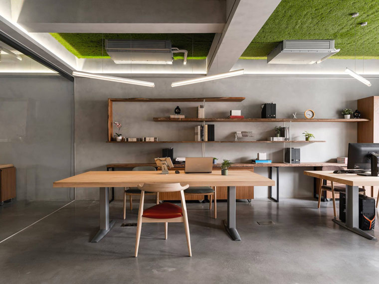 台中 30 年老屋蜕变为自然舒适的办公住宅空间-19