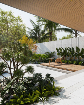 古芝别墅花园丨越南胡志明市