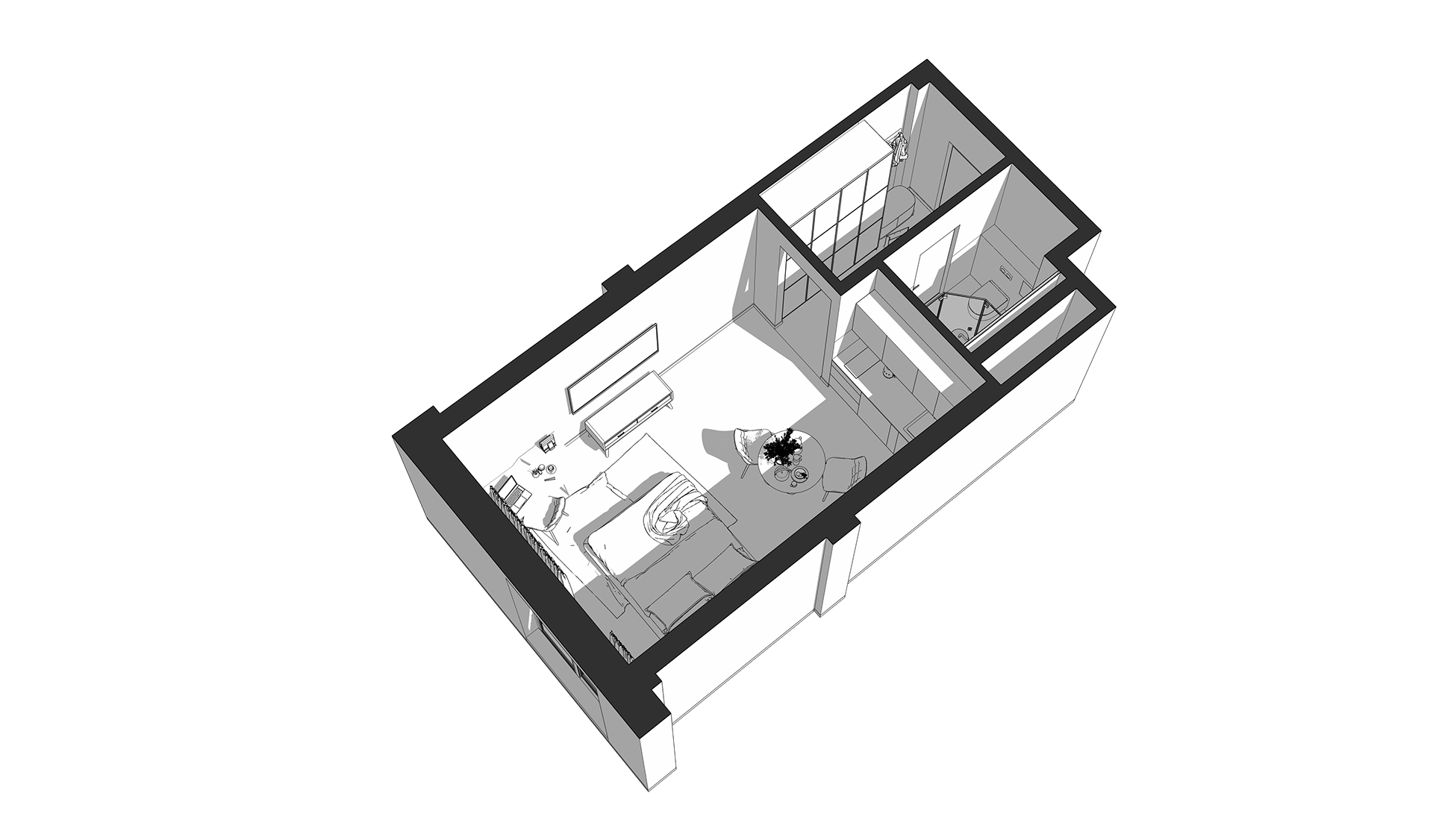 公寓短期租赁设计项目丨俄罗斯诺夫哥罗德丨Evgeny Semenov-6