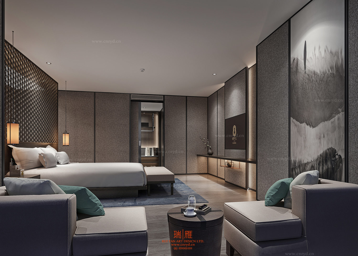 瑞雁 2018 新作 | 酒店 1 | 雕琢质感·坚持匠心-46