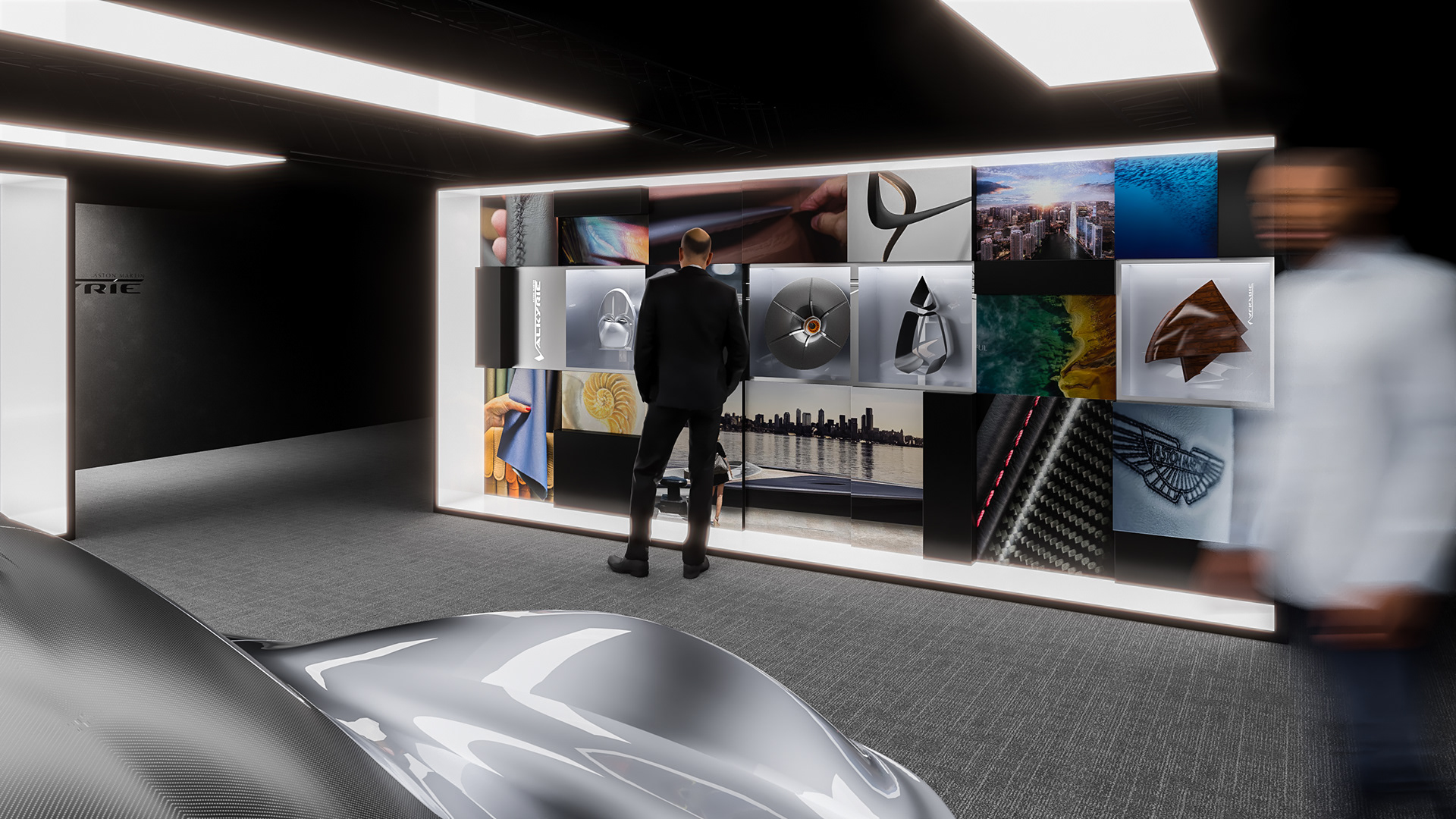 Aston Martin Valkyrie 展示柜设计丨英国-10