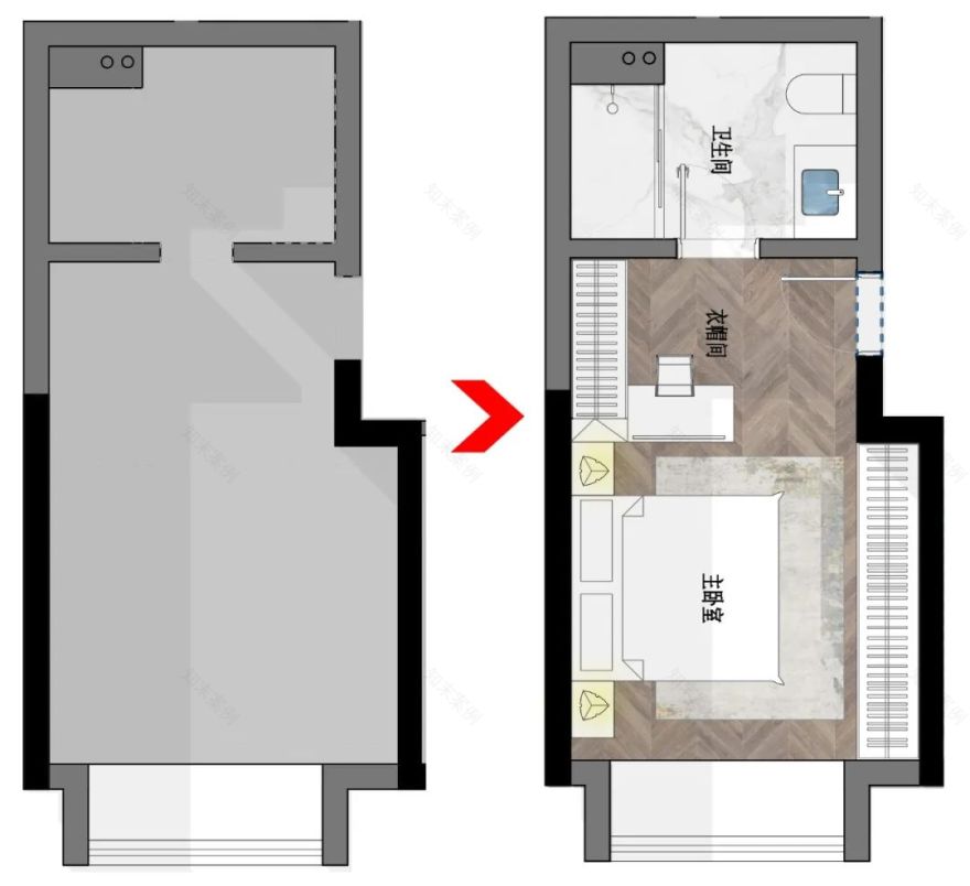龙湖光年小区镜像户型设计丨飞墨设计-49