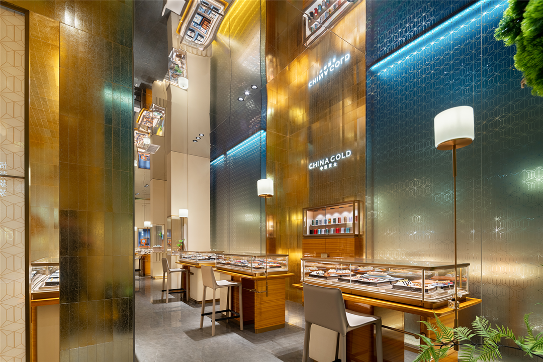 中国黄金国际旗舰店丨中国山西丨佰第设计-63