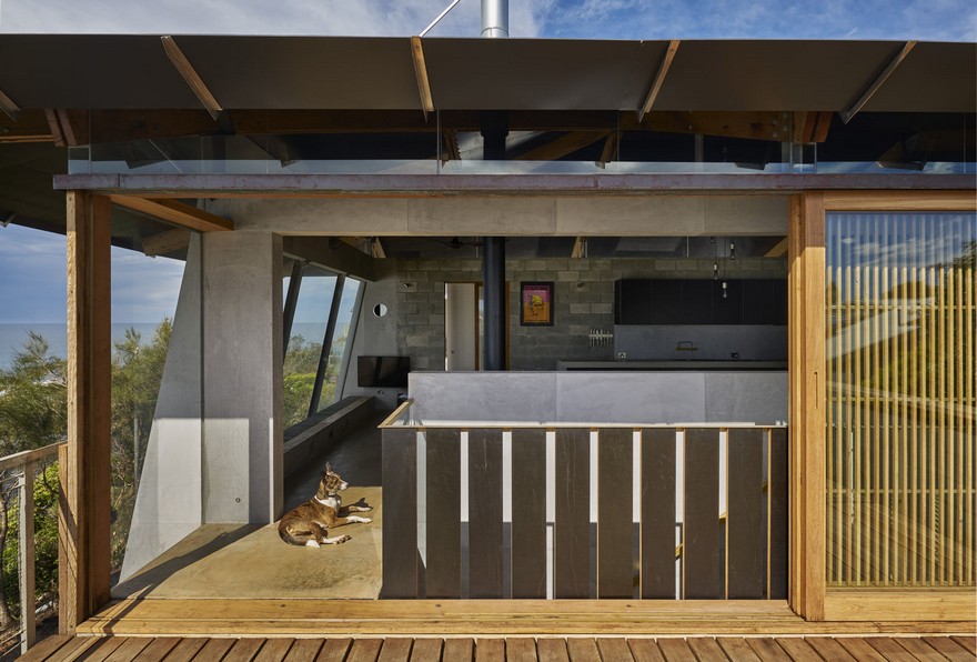 澳大利亚"日落隐退"度假屋 | 融入景观，提供私密空间-12