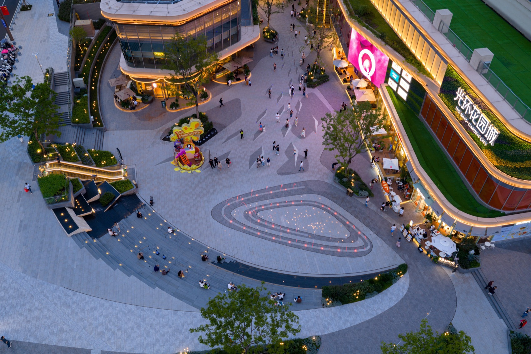 重庆光环花园城综合商业体丨中国重庆丨WTD纬图设计,PHA,奥雅洛嘉儿童,CAN-32