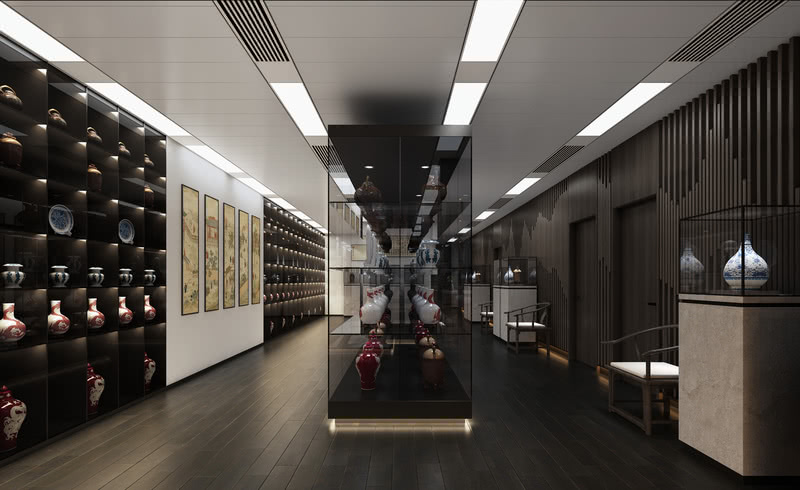 38 层文化艺术品交易公司室内设计-36