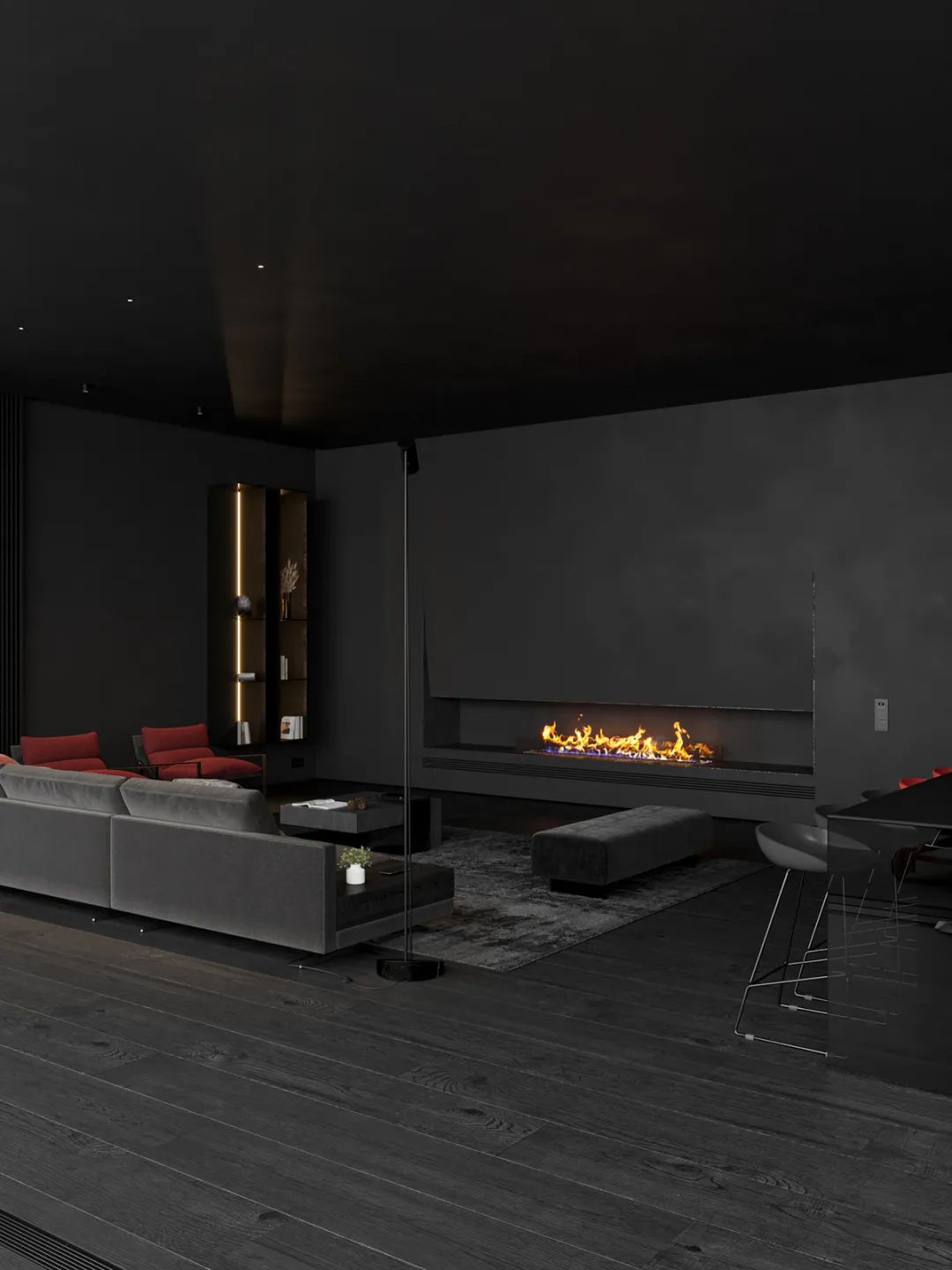 黑色别墅丨波德戈里察丨ANDREY VLADIMIROV-21