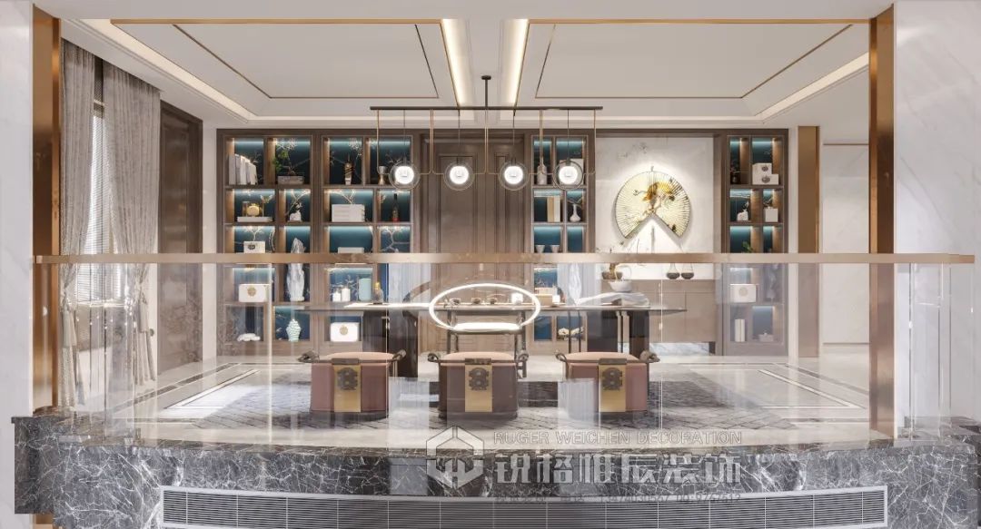 西安曲江·郑家大宅 | 现代轻奢的优雅空间-93