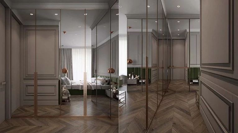 现代简约轻奢风格 | 混搭元素打造高级感大宅-51