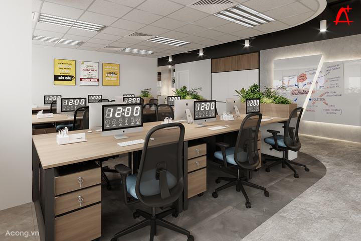 河内SGO北方公司办公室室内设计项目丨越南河内丨acong.vn（未明确公司名）-22