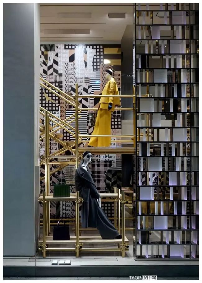 当脚手架和高高的橱窗遇到一起-3