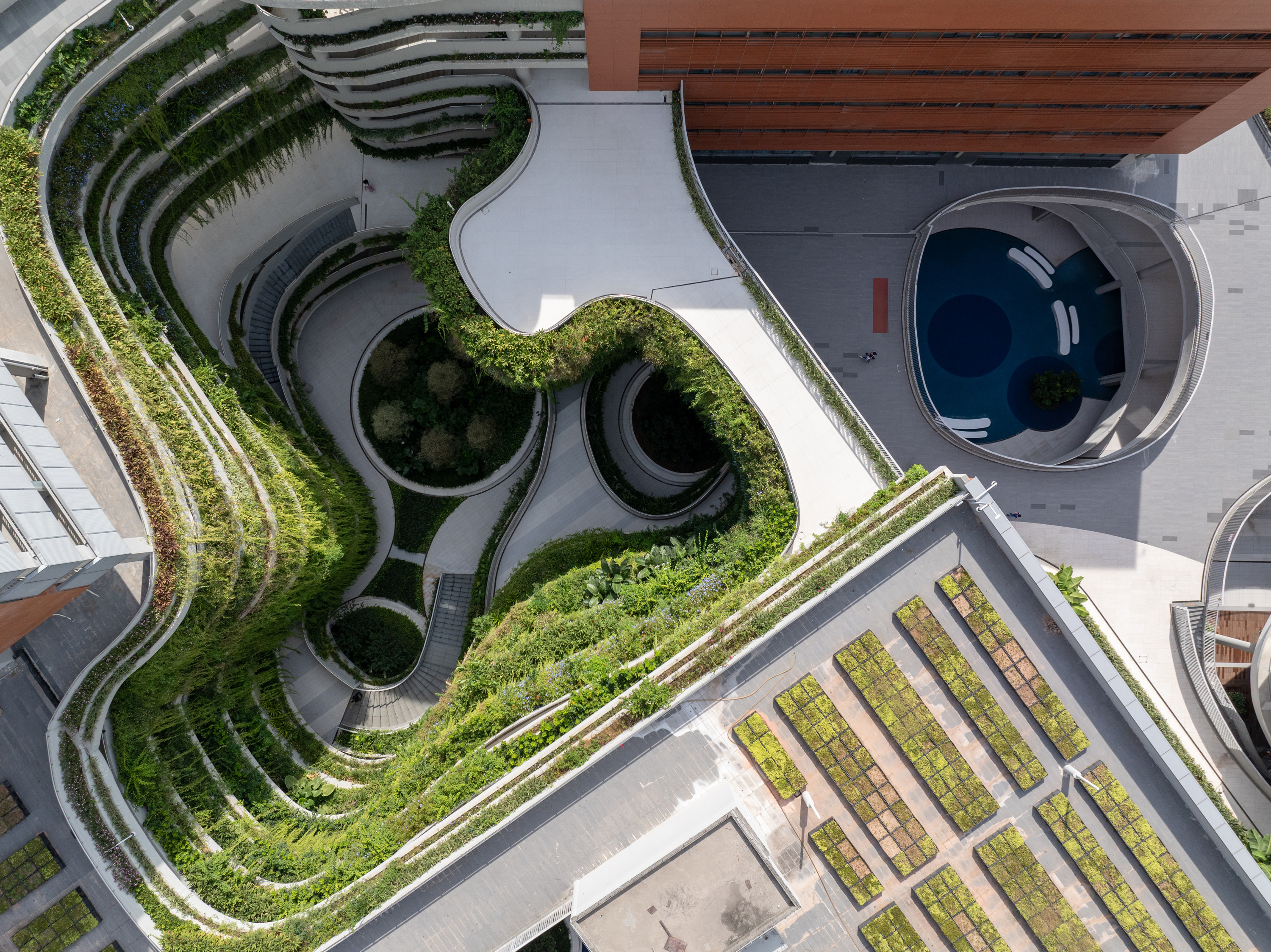 红岭教育集团 华富实验学校丨中国深圳丨大小景观,深圳市建筑设计研究总院有限公司,广州天泓-101