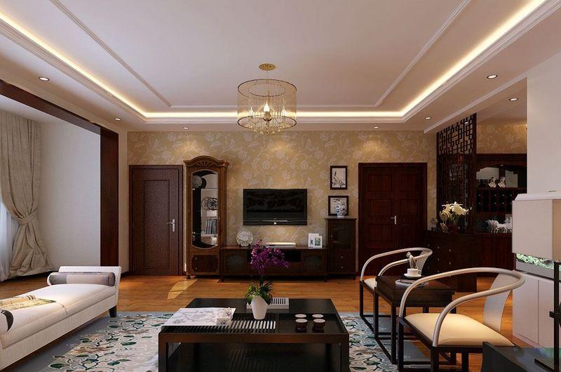 哈尔滨实创装饰打造公务员小区220平典雅华贵新中式-15