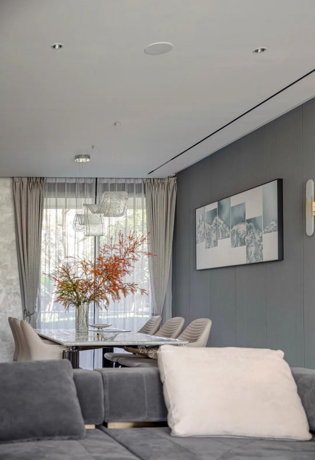 华夏四季 500㎡现代轻奢私宅丨罗智,吴静-52