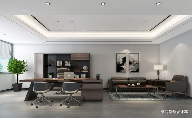 天津金隅地产办公空间设计项目丨中国天津丨室内设计师柴海磊-18