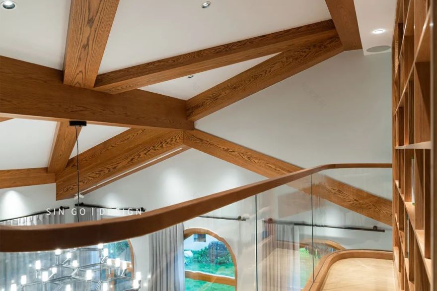 自然北欧风,350㎡别墅的温馨生活丨中国上海丨设计师沈兵-18