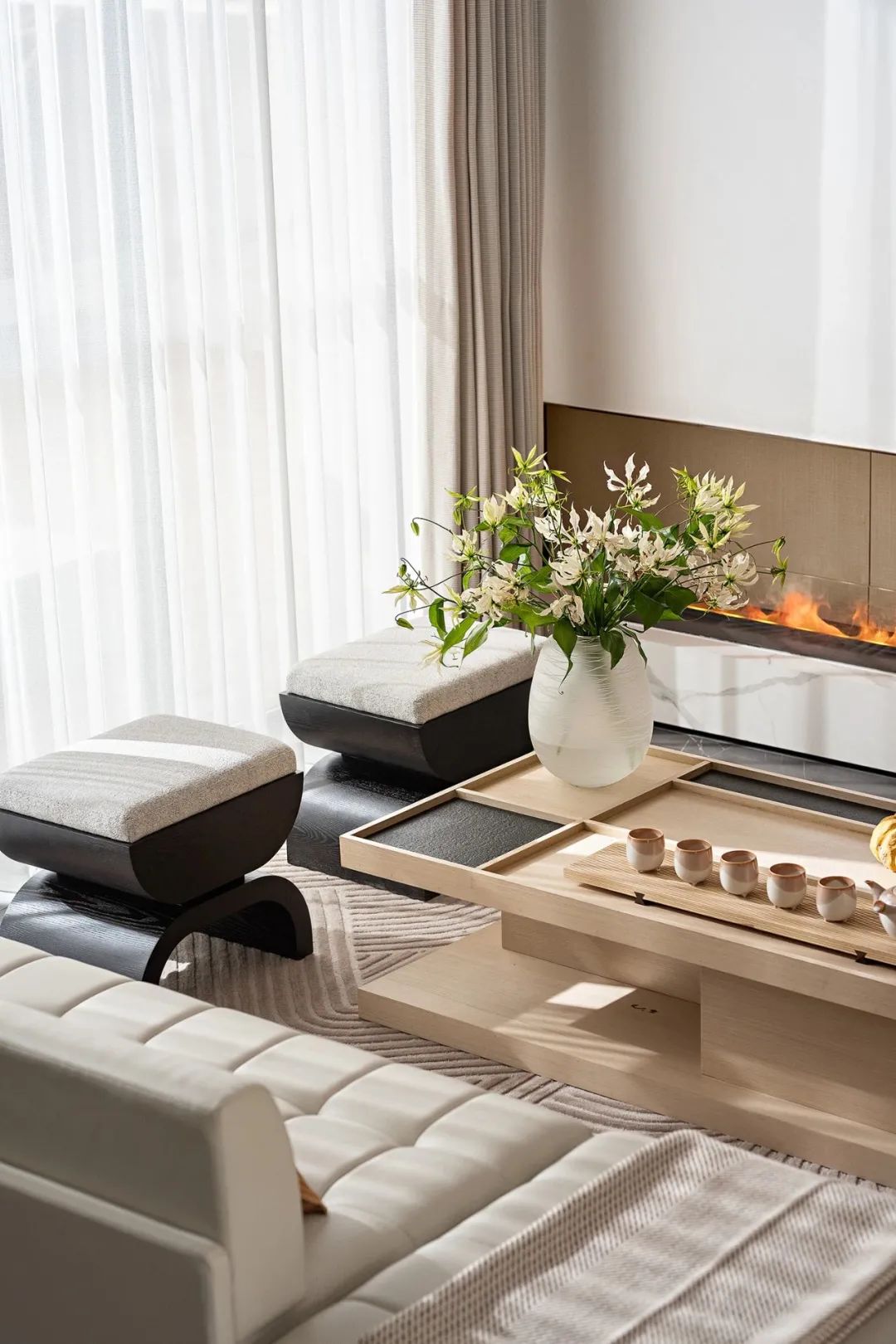 日式和风+潮玩元素，自由形态的空间之美 | 伶居设计-27