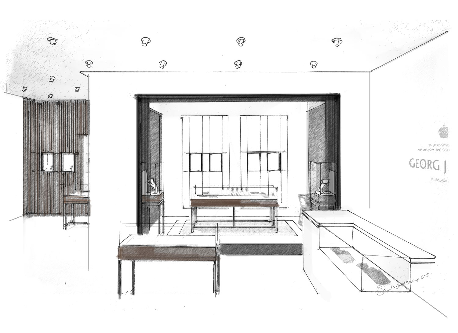 丹麦设计名宿 Georg Jensen 伦敦新旗舰店，精致奢华的艺术空间-22