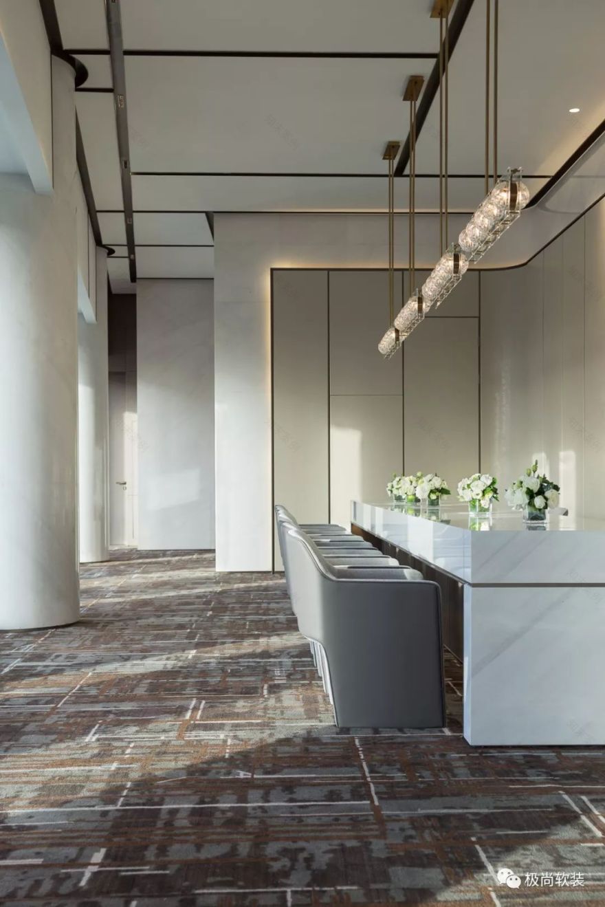 EH+DESIGN|天津金地臻悦售楼处——新现代主义的艺术美学-24