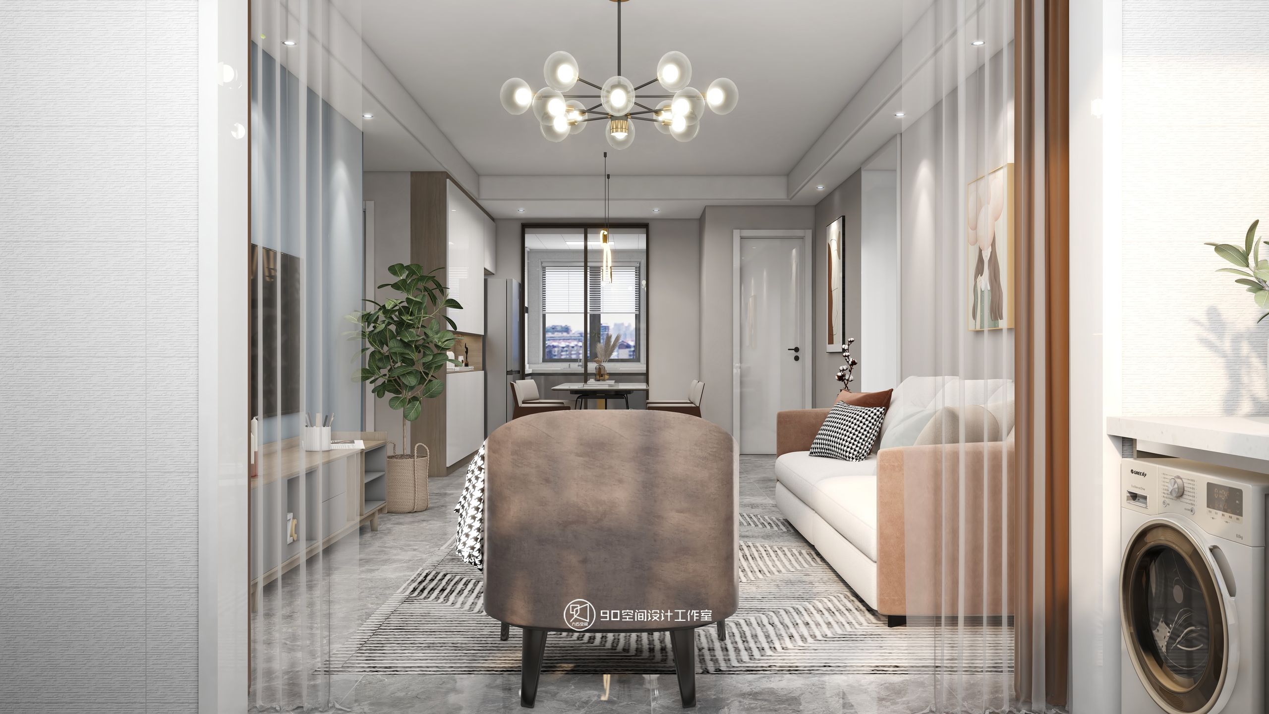 北欧风格清新家居设计-21