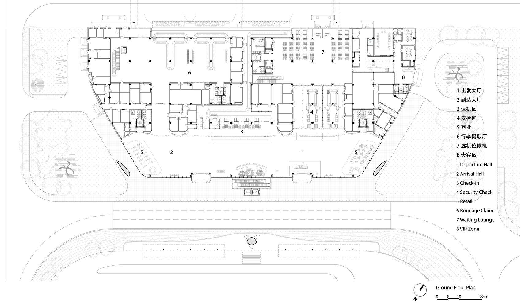 浙江丽水机场丨中国浙江丨MAD 建筑事务所-38