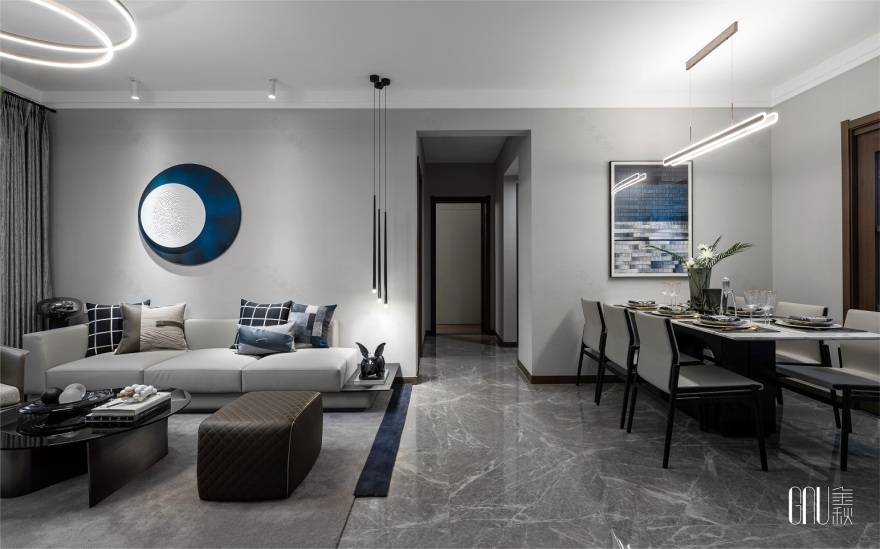 【GNU新作】 重庆·永川万科城 |深邃蓝,理性美-9