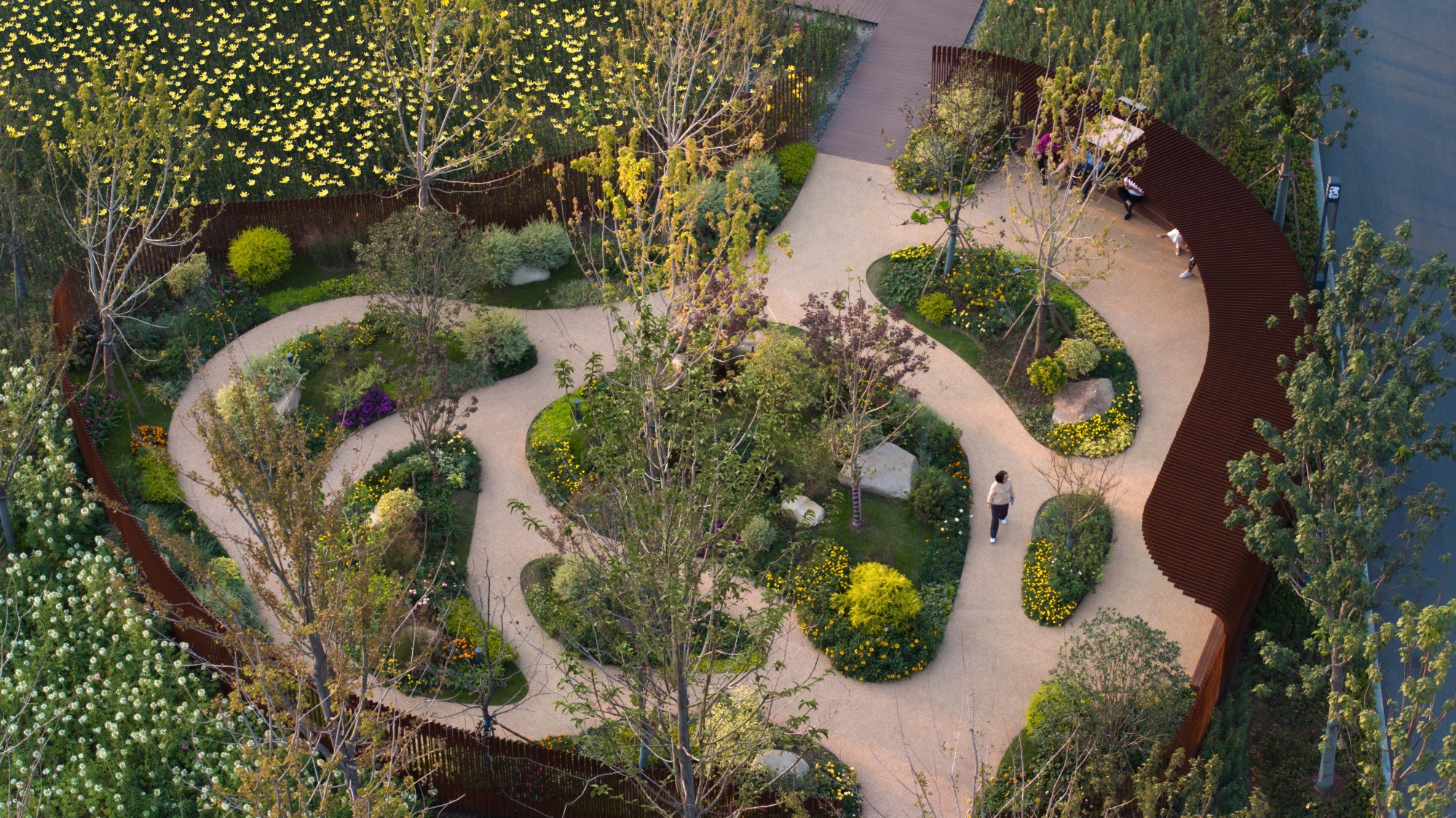 第十四届中国（合肥）国际园林博览会项目百花园设计丨中国合肥丨北京多义景观规划设计事务所,北京林业大学园林学院-6