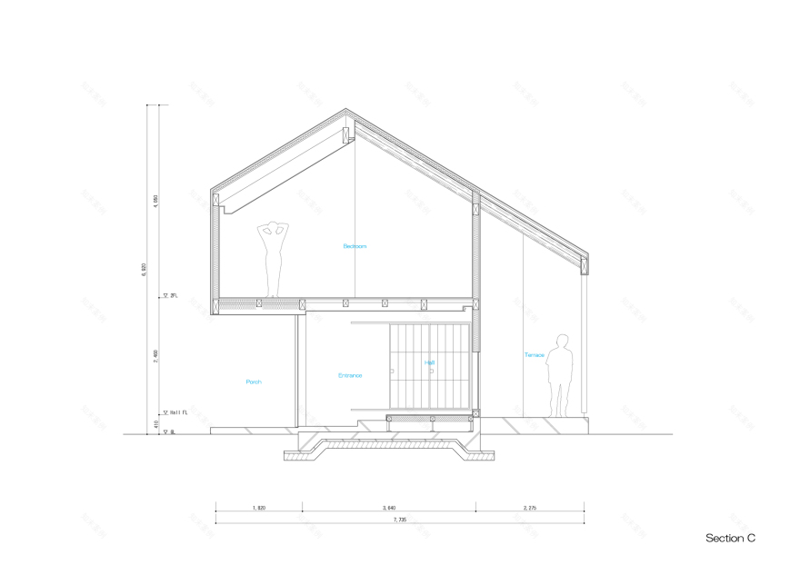 三角形层屋丨日本丨Maruta Architects-48