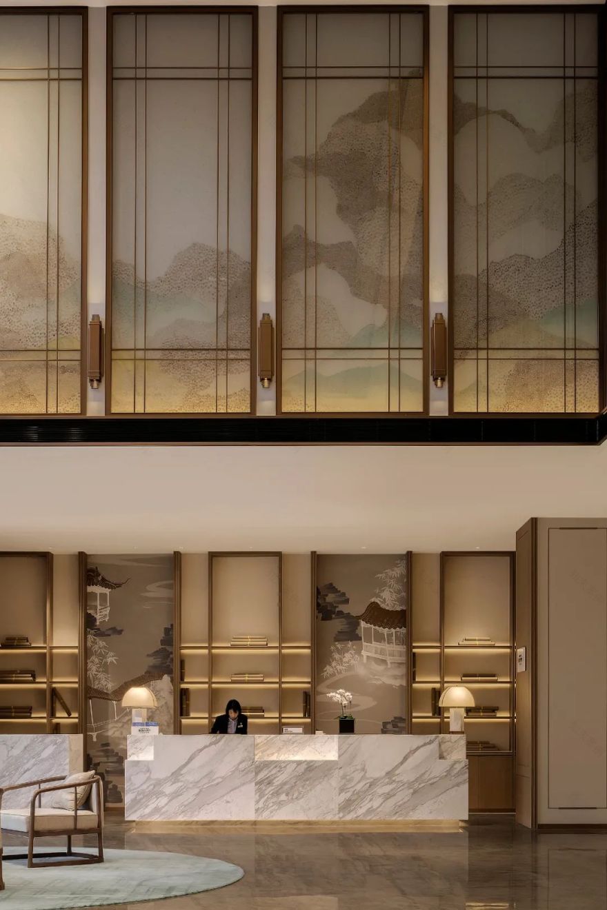 杭州奥克斯中心皇冠假日酒店丨中国杭州丨万景百年室内设计有限公司-91