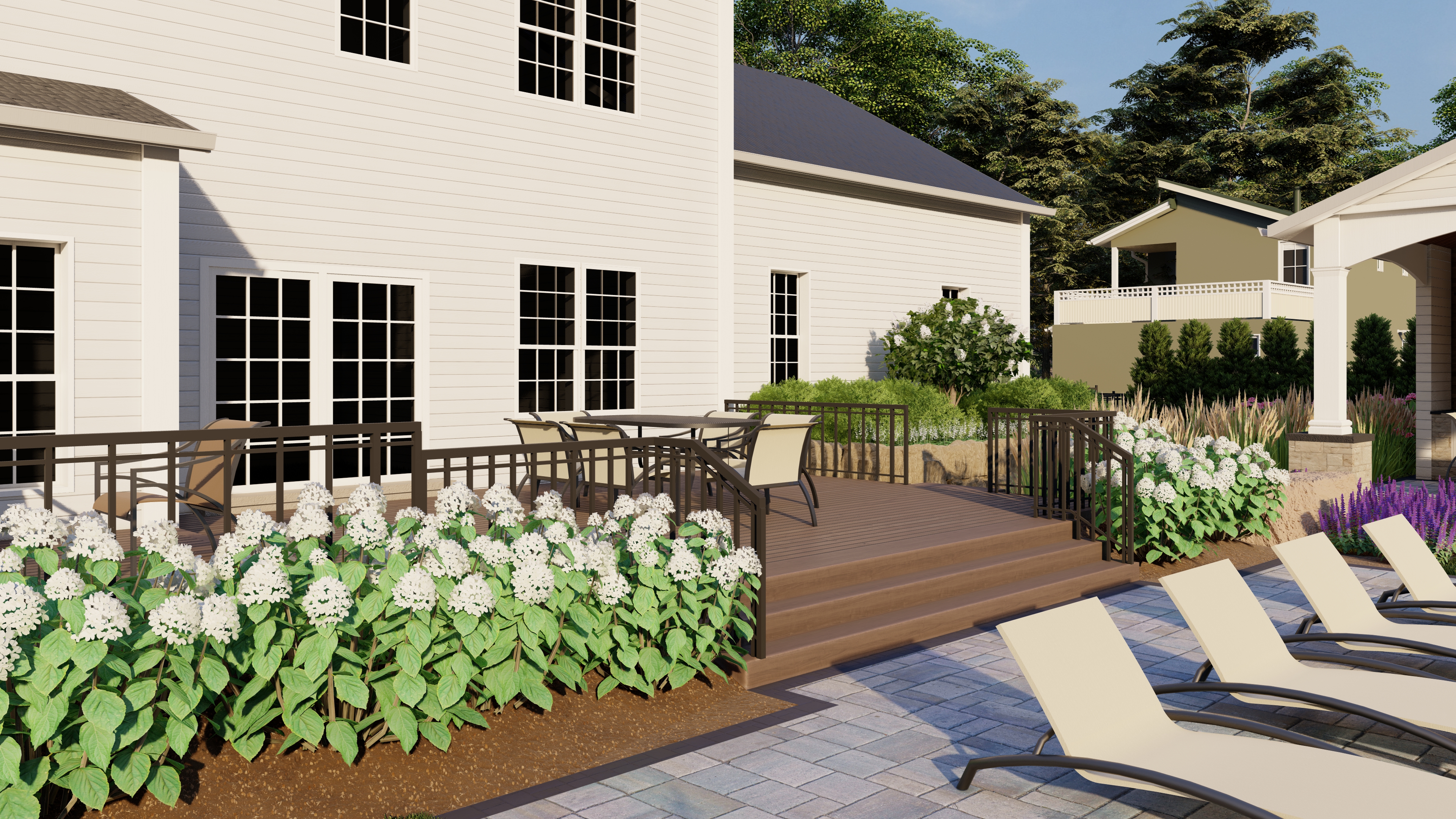 Pine Residence Landscape Visualization - Update-7