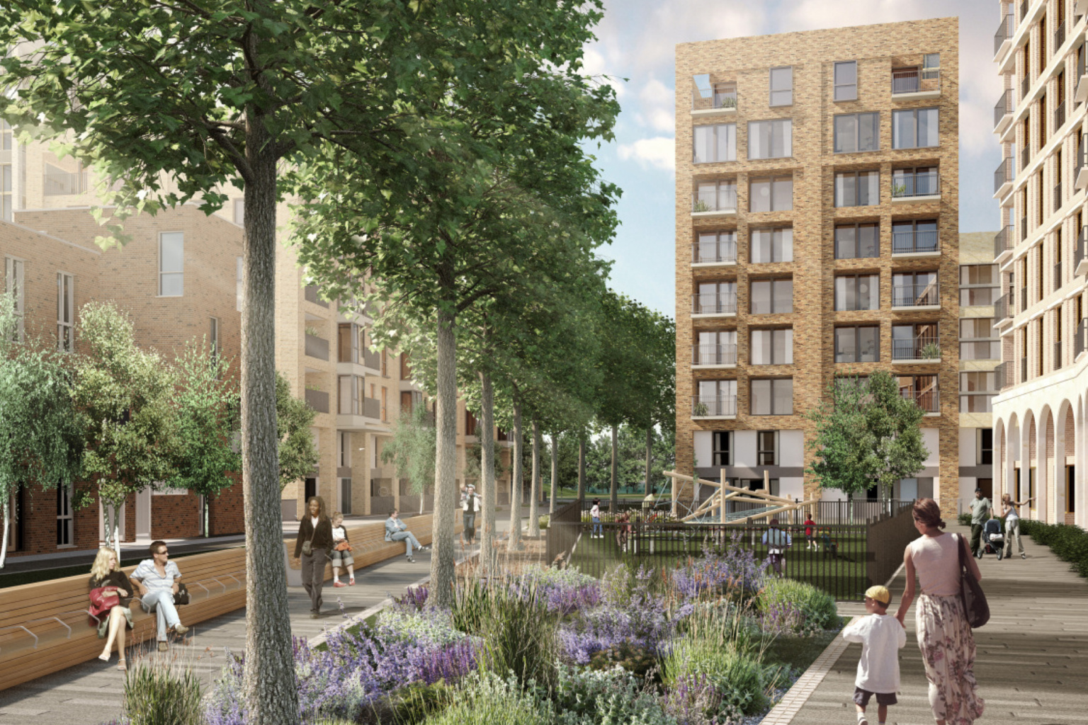 HTA Design | Aylesbury Estate Masterplan-72