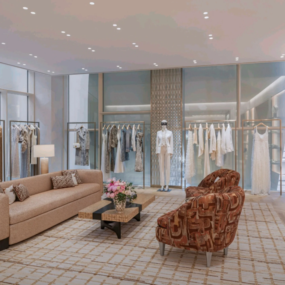 迪奥北京太古里旗舰店丨中国北京丨法国建筑师克里斯蒂安·德·波特赞帕克-13