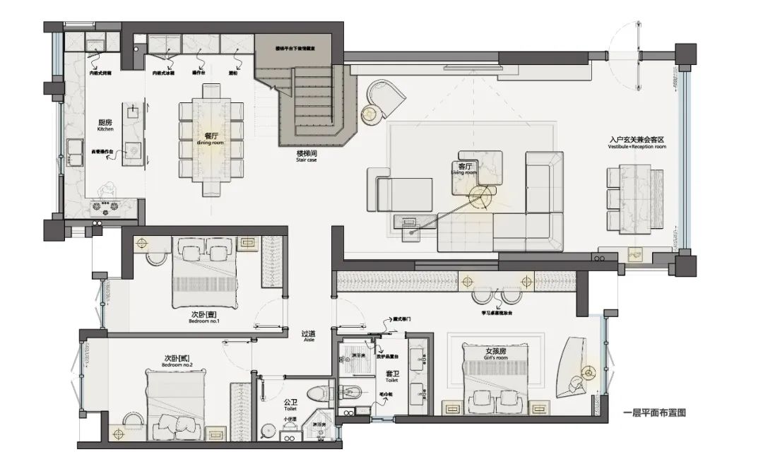 减法加一 · 极简主义顶层复式设计丨中国揭阳丨大泽建筑设计-48