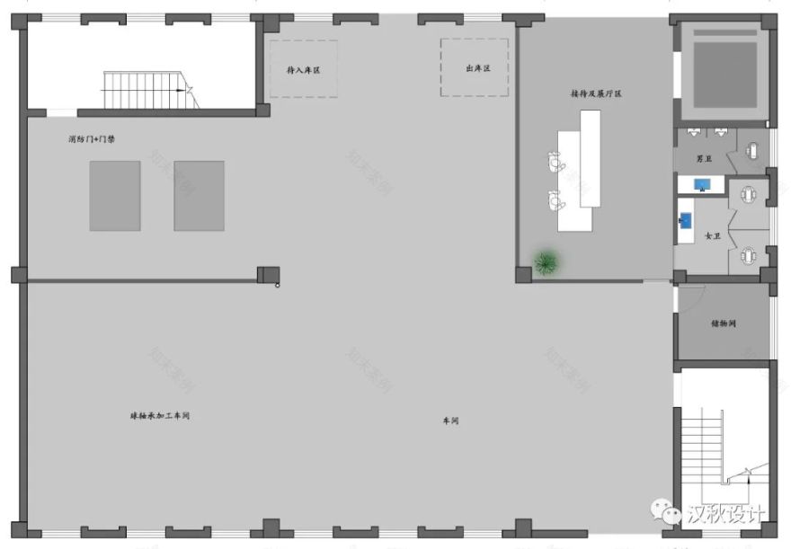 简约纯粹的办公空间设计丨张鑫-4